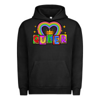 Pigment Black queer Urban Hoodie - Zillion Design Studio