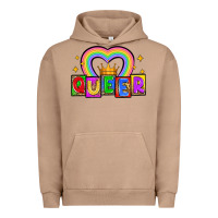 Pigment Burro queer Urban Hoodie - Zillion Design Studio
