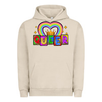 Pigment French Oak queer Urban Hoodie - Zillion Design Studio