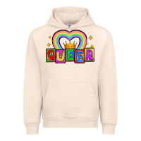 Sandshell queer Urban Hoodie - Zillion Design Studio