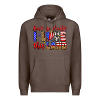 Coffee ain't no doubt i love this land Premium Hoodie - Zillion Design Studio