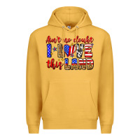 Mustard ain't no doubt i love this land Premium Hoodie - Zillion Design Studio