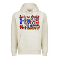 Oatmeal Heather ain't no doubt i love this land Premium Hoodie - Zillion Design Studio