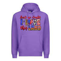 Purple ain't no doubt i love this land Premium Hoodie - Zillion Design Studio