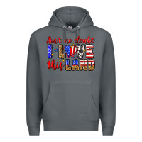 Rock ain't no doubt i love this land Premium Hoodie - Zillion Design Studio