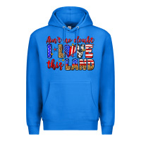 True Royal ain't no doubt i love this land Premium Hoodie - Zillion Design Studio