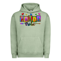 Pigment Oil Green pride tribe Urban Hoodie - Zillion Design Studio