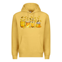 Antique Gold Childhood Cancer Coffee Cups Premium Hoodie - texasbilliewilder