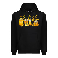 Black Childhood Cancer Coffee Cups Premium Hoodie - texasbilliewilder