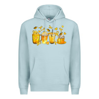 Blue Mist Childhood Cancer Coffee Cups Premium Hoodie - texasbilliewilder