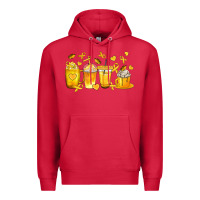Cardinal Childhood Cancer Coffee Cups Premium Hoodie - texasbilliewilder