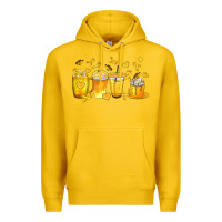 Lemon Childhood Cancer Coffee Cups Premium Hoodie - texasbilliewilder