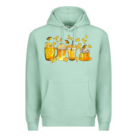 Seafoam Childhood Cancer Coffee Cups Premium Hoodie - texasbilliewilder