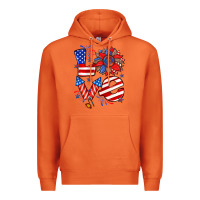 Carrot 4th of july love Premium Hoodie - Zillion Design Studio
