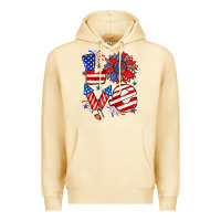 Pina Colada 4th of july love Premium Hoodie - Zillion Design Studio