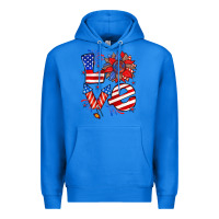 True Royal 4th of july love Premium Hoodie - Zillion Design Studio