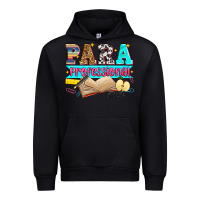 Black paraprofessional Urban Hoodie - Zillion Design Studio