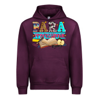 Mauve Wine paraprofessional Urban Hoodie - Zillion Design Studio