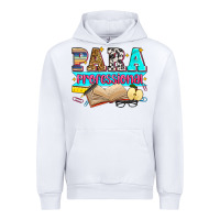 White paraprofessional Urban Hoodie - Zillion Design Studio