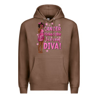 Chestnut Cancer Picked The Wrong Diva with Black Woman Premium Hoodie - texasbilliewilder