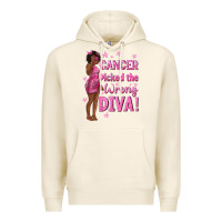 Tofu Cancer Picked The Wrong Diva with Black Woman Premium Hoodie - texasbilliewilder