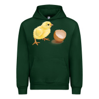 Forest Green chick with egg Urban Hoodie - RanaPortraitStore