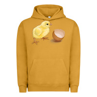 Pigment Peanut Butter chick with egg Urban Hoodie - RanaPortraitStore