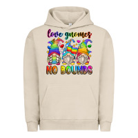 Pigment French Oak love gnomes no bounds Urban Hoodie - Zillion Design Studio