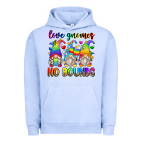 Pigment Grape Ice love gnomes no bounds Urban Hoodie - Zillion Design Studio