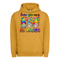 Pigment Peanut Butter love gnomes no bounds Urban Hoodie - Zillion Design Studio