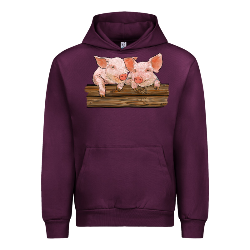 Barn Pigs Urban Hoodie by RanaPortraitStore | Teevron
