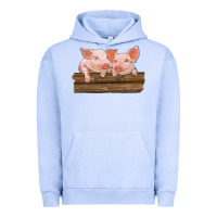 Pigment Grape Ice barn pigs Urban Hoodie - RanaPortraitStore