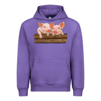 Tulip barn pigs Urban Hoodie - RanaPortraitStore