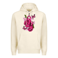 Tofu Cancer Boxing Gloves with Ribbon Premium Hoodie - texasbilliewilder