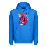 True Royal Cancer Boxing Gloves with Ribbon Premium Hoodie - texasbilliewilder