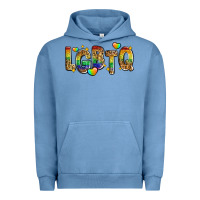 Pigment Pebble Blue lgbtq Urban Hoodie - Zillion Design Studio
