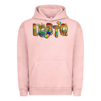 Pigment Salmon lgbtq Urban Hoodie - Zillion Design Studio