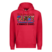 Cardinal it's the guts and it's the glory a hundred stripes Premium Hoodie - Zillion Design Studio