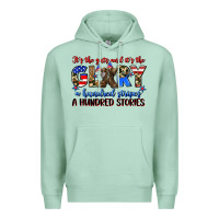 Seafoam it's the guts and it's the glory a hundred stripes Premium Hoodie - Zillion Design Studio