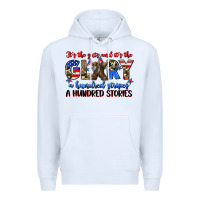 White it's the guts and it's the glory a hundred stripes Premium Hoodie - Zillion Design Studio