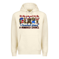 Sandshell it's the guts and it's the glory a hundred stripes Premium Hoodie - Zillion Design Studio