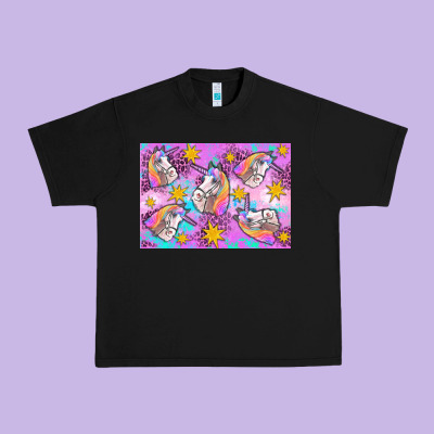 Unicorn Urban Heavy Tee Designed By Artiststas