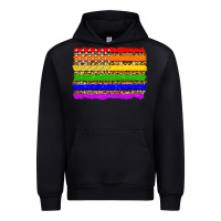 Black lgbtq and usa flag Urban Hoodie - Zillion Design Studio