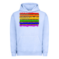 Pigment Grape Ice lgbtq and usa flag Urban Hoodie - Zillion Design Studio
