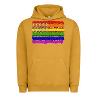 Lgbtq And Usa Flag Urban Hoodie | Teevron