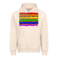 Sandshell lgbtq and usa flag Urban Hoodie - Zillion Design Studio