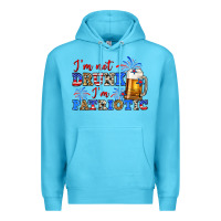 Ocean Blue i'm not drunk i'm patriotic zillion Premium Hoodie - Zillion Design Studio