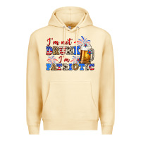I'm Not Drunk I'm Patriotic Zillion Premium Hoodie | Teevron