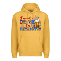 Mustard i'm not drunk i'm patriotic zillion Premium Hoodie - Zillion Design Studio