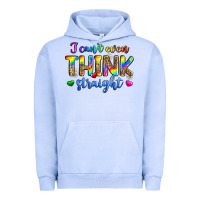 Pigment Grape Ice i can't even think straight Urban Hoodie - Zillion Design Studio